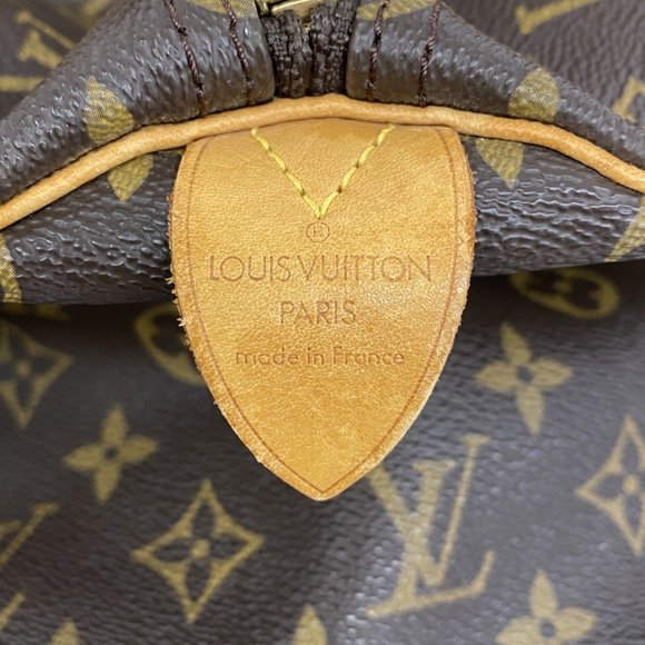 LOUIS VUITTON Authentic Brown Monogram Keepall 50 Boston Bag - Picture 5 of 12